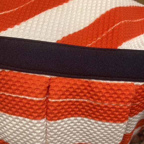 Dex chevron red white and navy halter size 12 dress - Picture 10 of 11